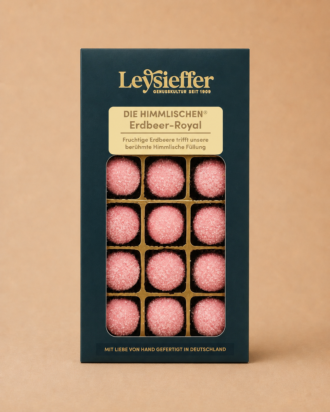 Schokoladen Trüffel „Die Himmlischen“ Erdbeer Royal 180g Geschenkpackung