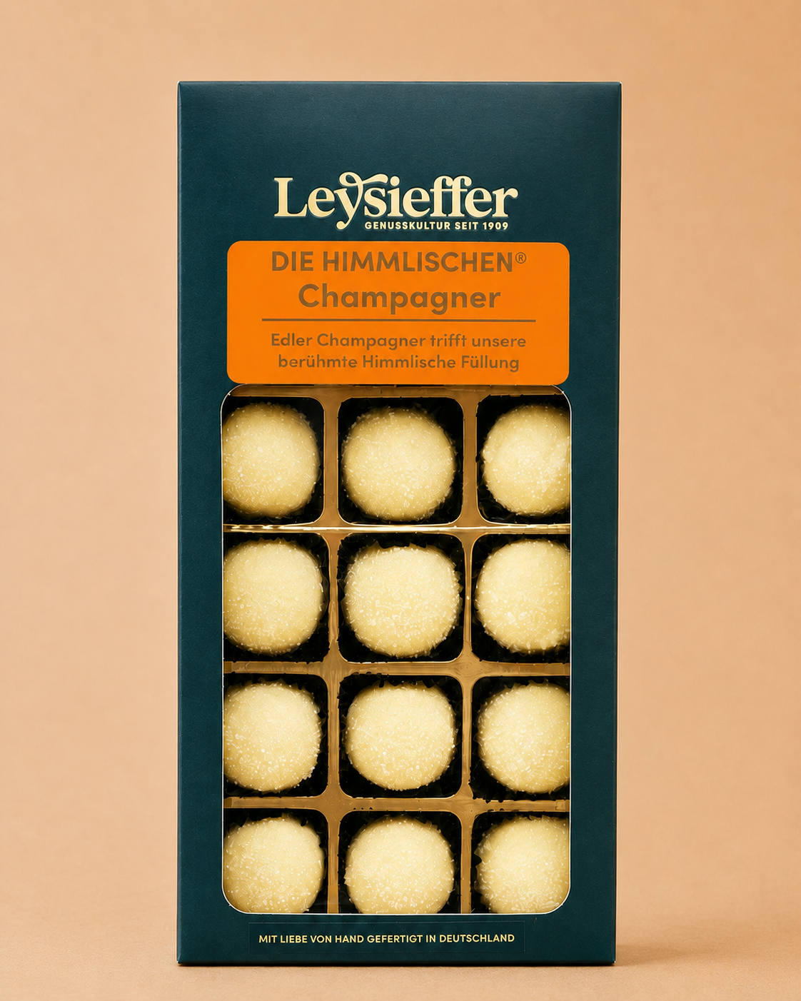 Schokoladen Trüffel „Die Himmlischen“ Champagner 180g Geschenkpackung