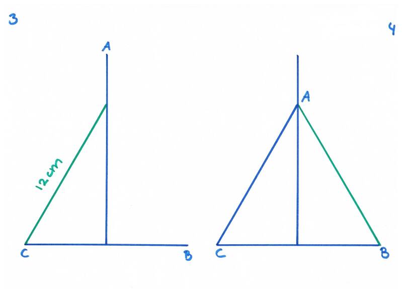 Geometrie Kaars nr 3 en 4