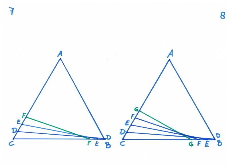 Geometrie Kaars nr 7 en 8