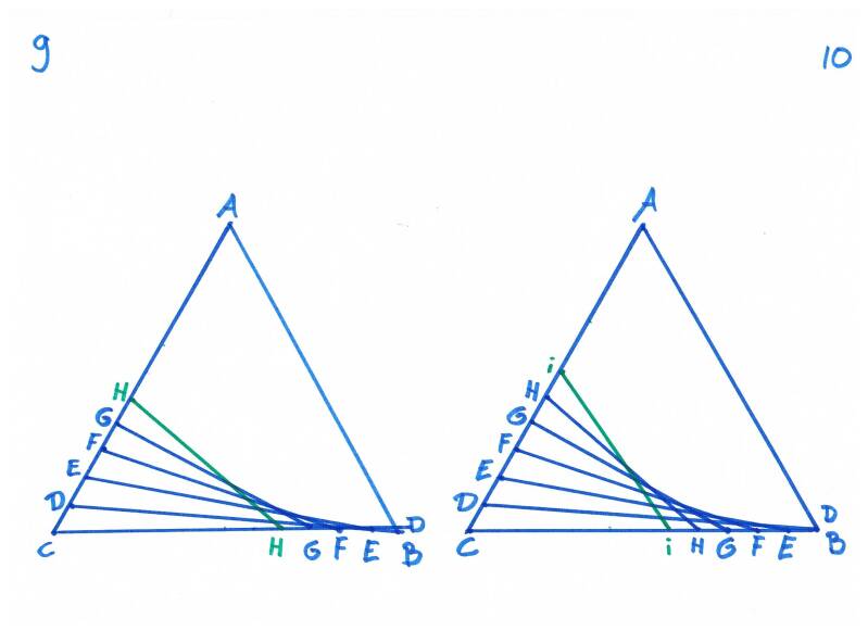 Geometrie Kaars nr 9 en 10