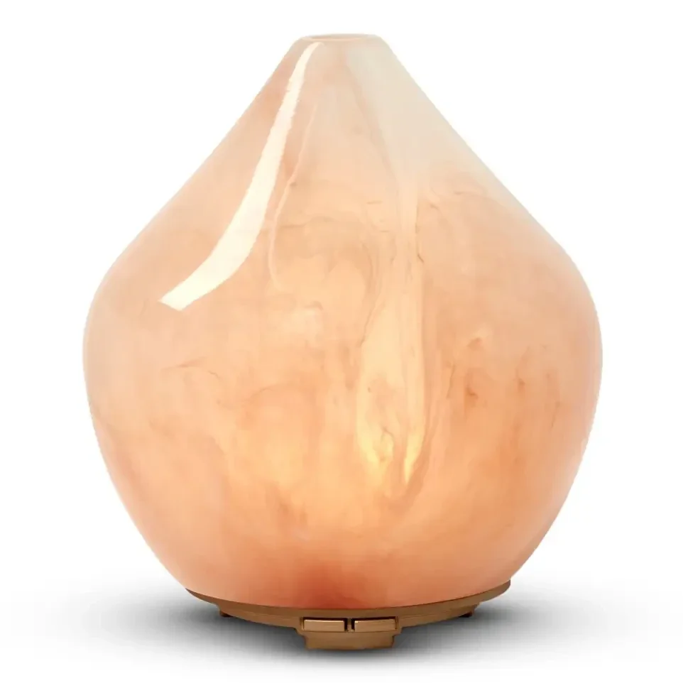 Gem Aroma Diffuser van Made By Zen in rozekwarts-stijl