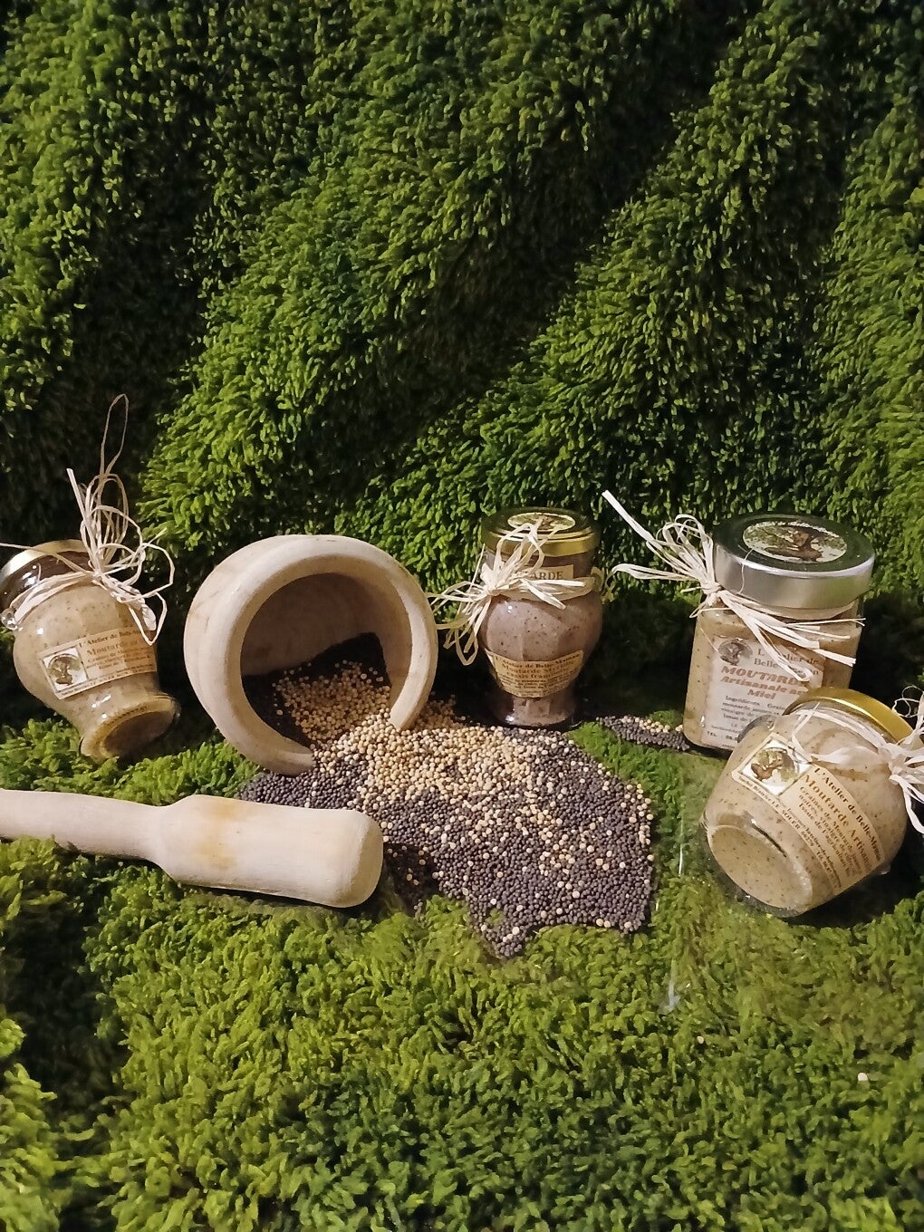 Moutarde au miel et vinaigre de cidre