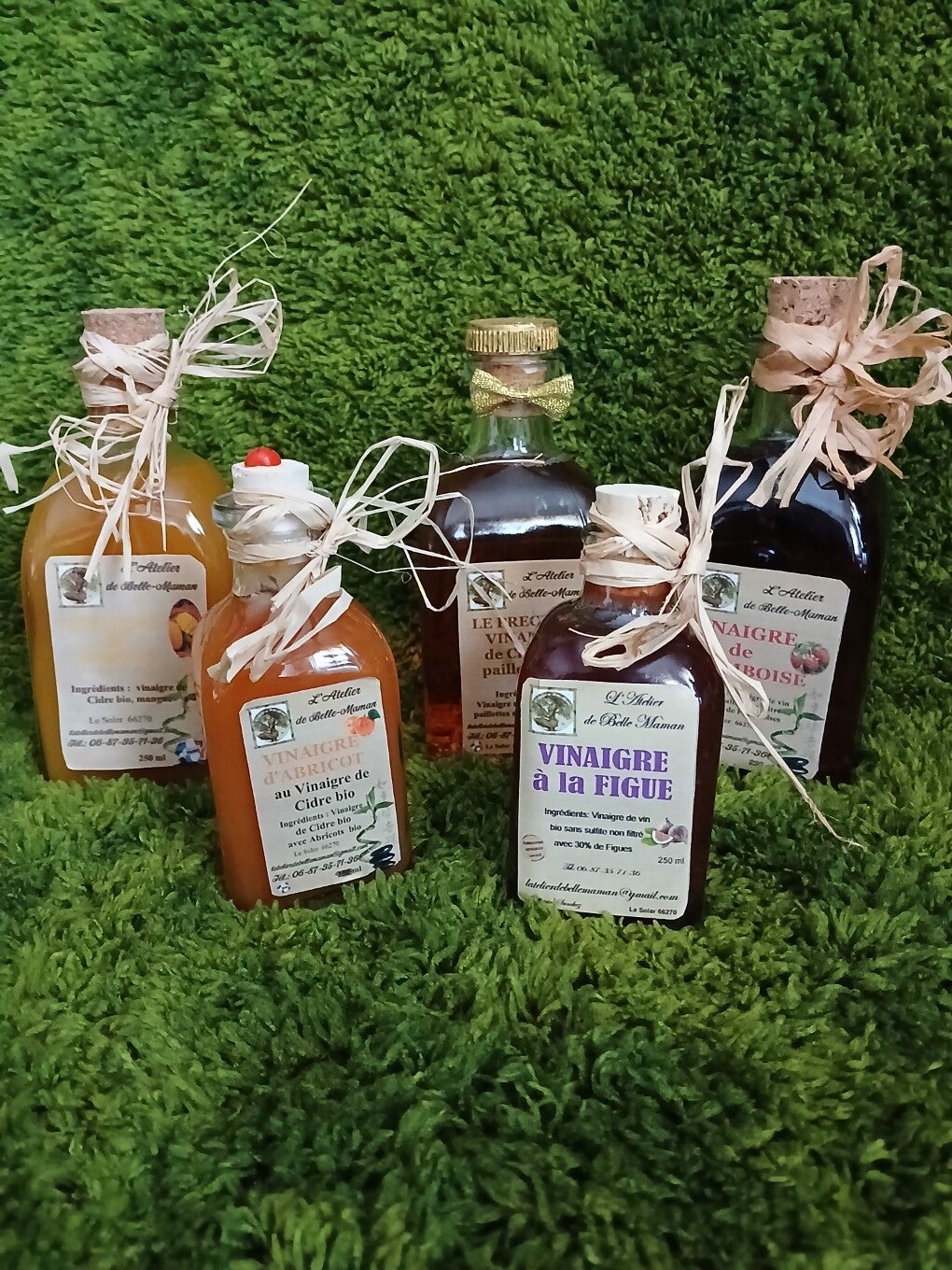 VINAIGRES AUX FRUITS en 250 ml