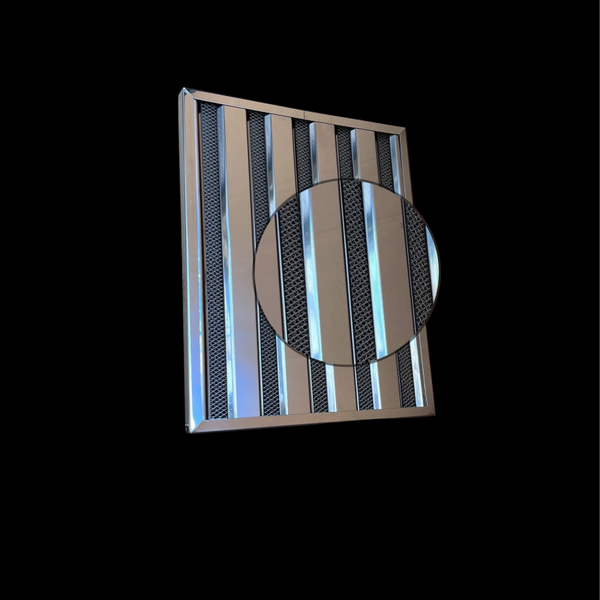 FILTRE CHOC INOX PLUS L 390 x H 490 x E 15