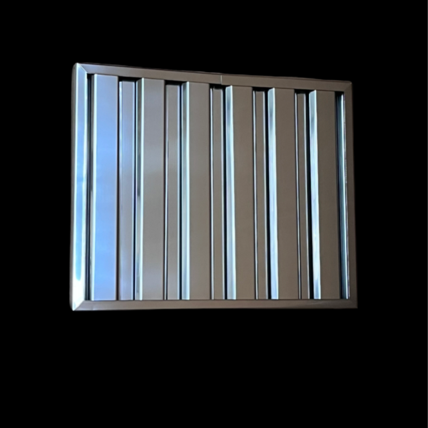 FILTRE CHOC INOX L 495 x H 400 x E 25