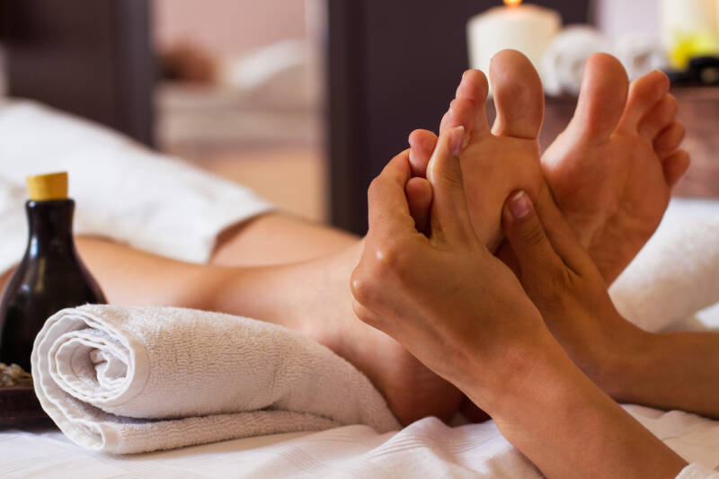 Fussreflexzonenmassage / Fussmassage