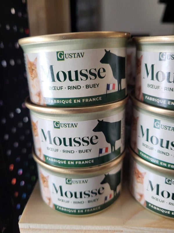 GUSTAV MOUSSE CHAT 85G