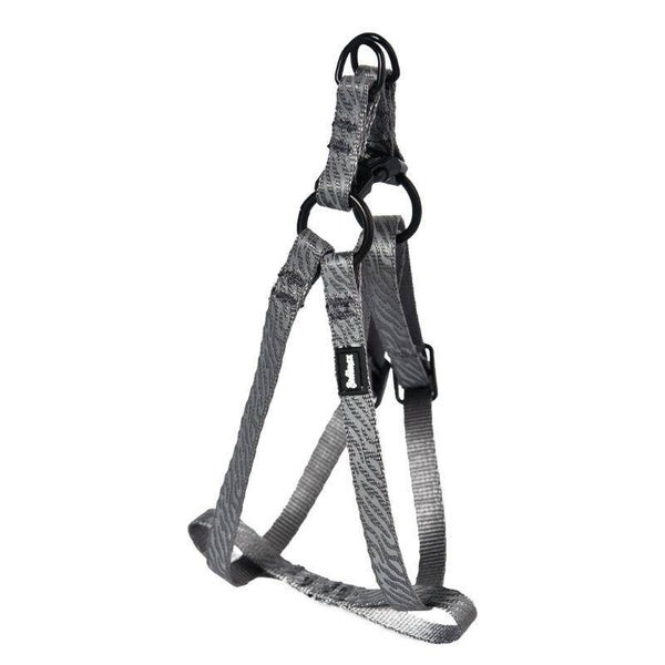 Harnais Réglable Réfléchissant Grey