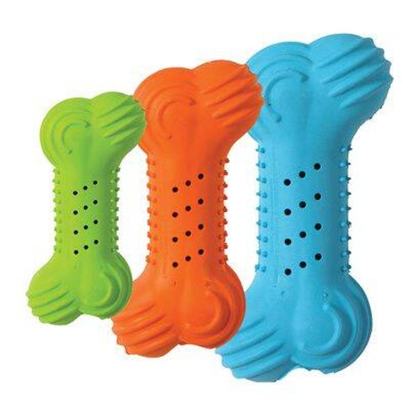 os craquant en caoutchou pour chien