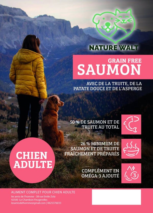 GRAIN FREE SAUMON PATATE DOUCE