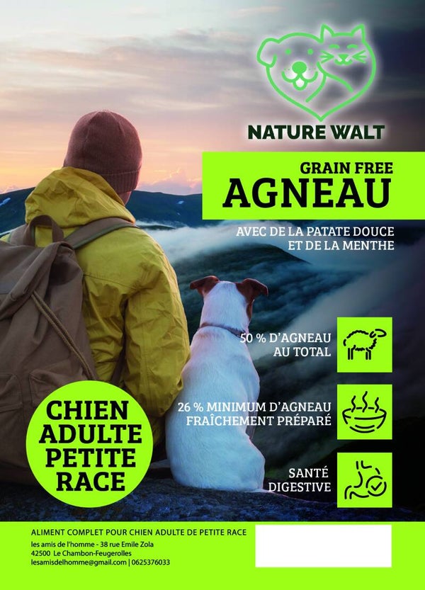 GRAIN FREE AGNEAU PATATE DOUCE PETIT CHIEN