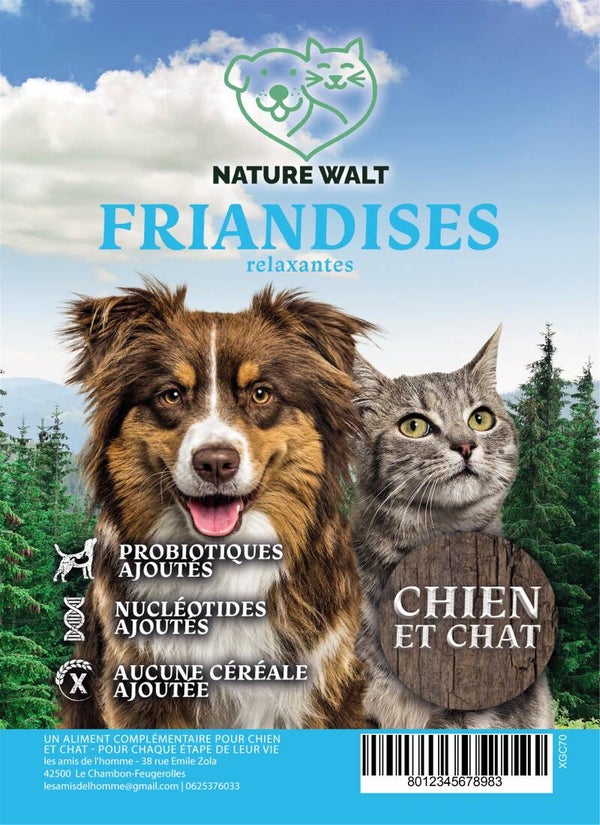 FRIANDISES RELAXANTE SS CEREALES 70G