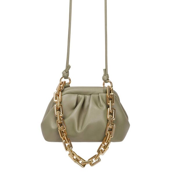 Tas Naomi Pu leather green