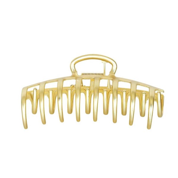 Hair clip basic goud