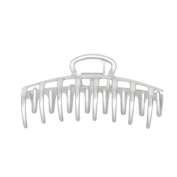 Hair clip basic zilver