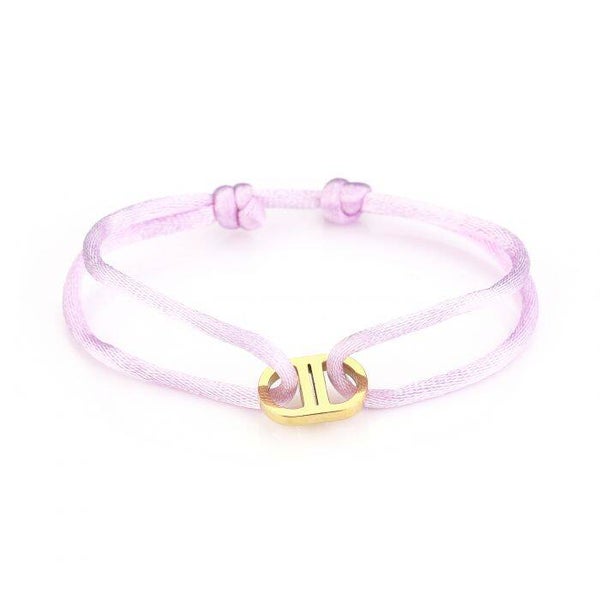 Armband connected D lilac