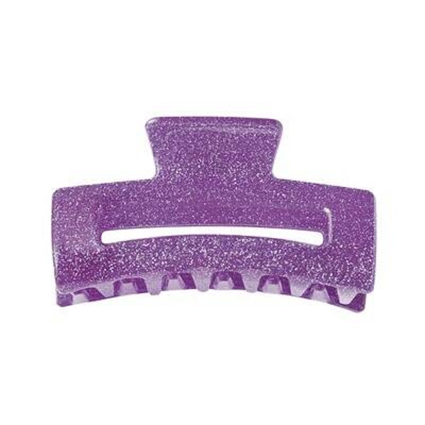 Haarklem glitter paars