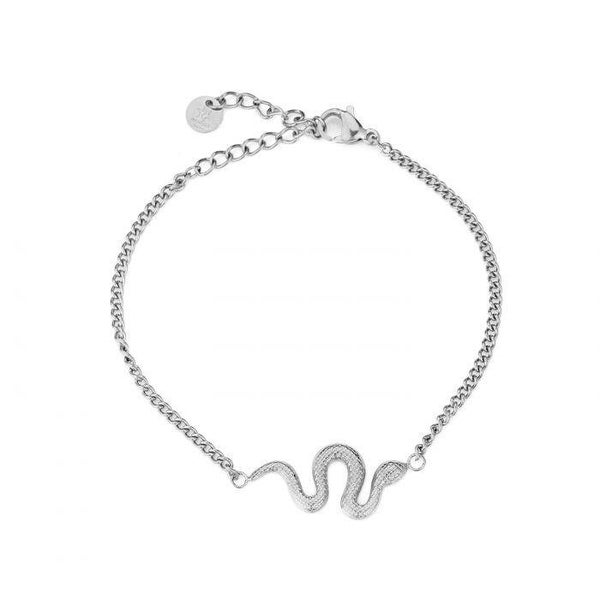 Snake Bracelet stainless steel Zilver