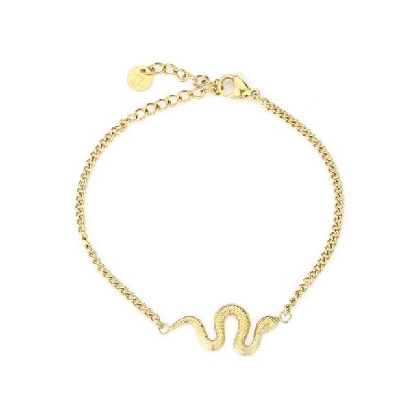 Armband Snake Gold stainless steel