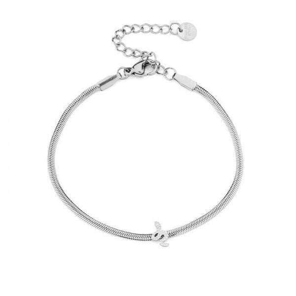 Snake bracelet Silver stainless steel