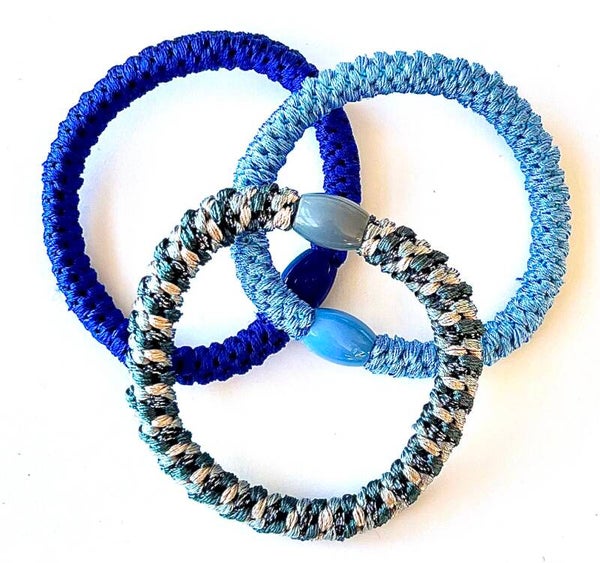 Elastiek set blue💙