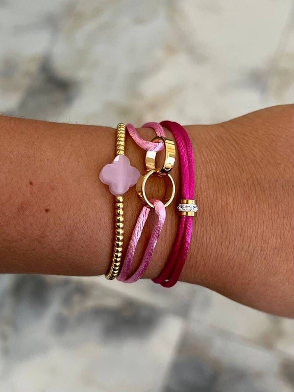 Pink Barbie armbanden set🩷