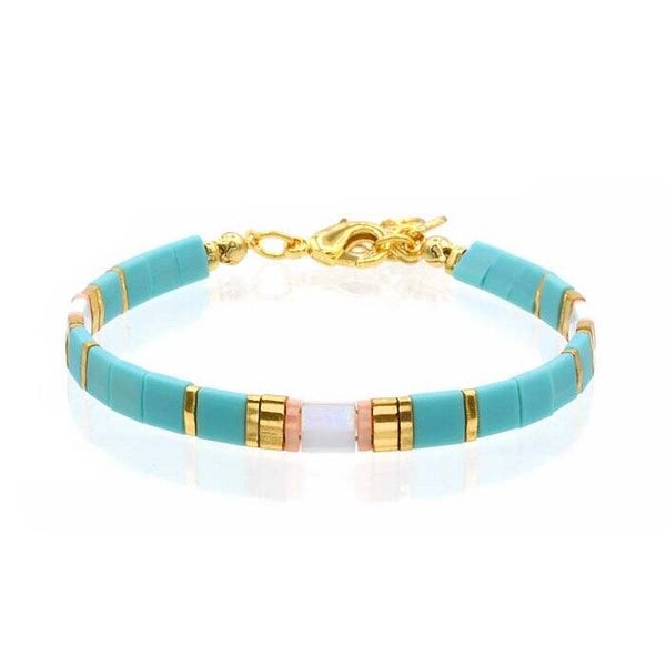 Tila armband turquoise