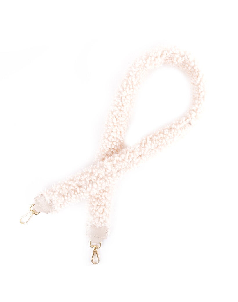 Bagstrap teddy beige