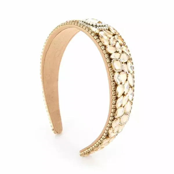 Haarband creme - Gold