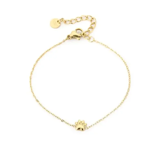 Dogpaw armband goud