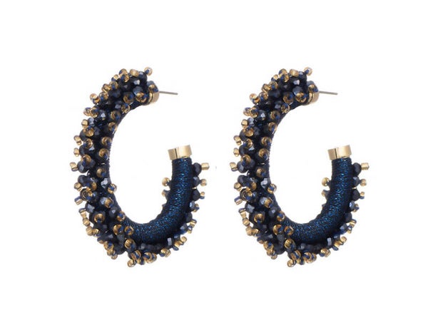 Blue earrings