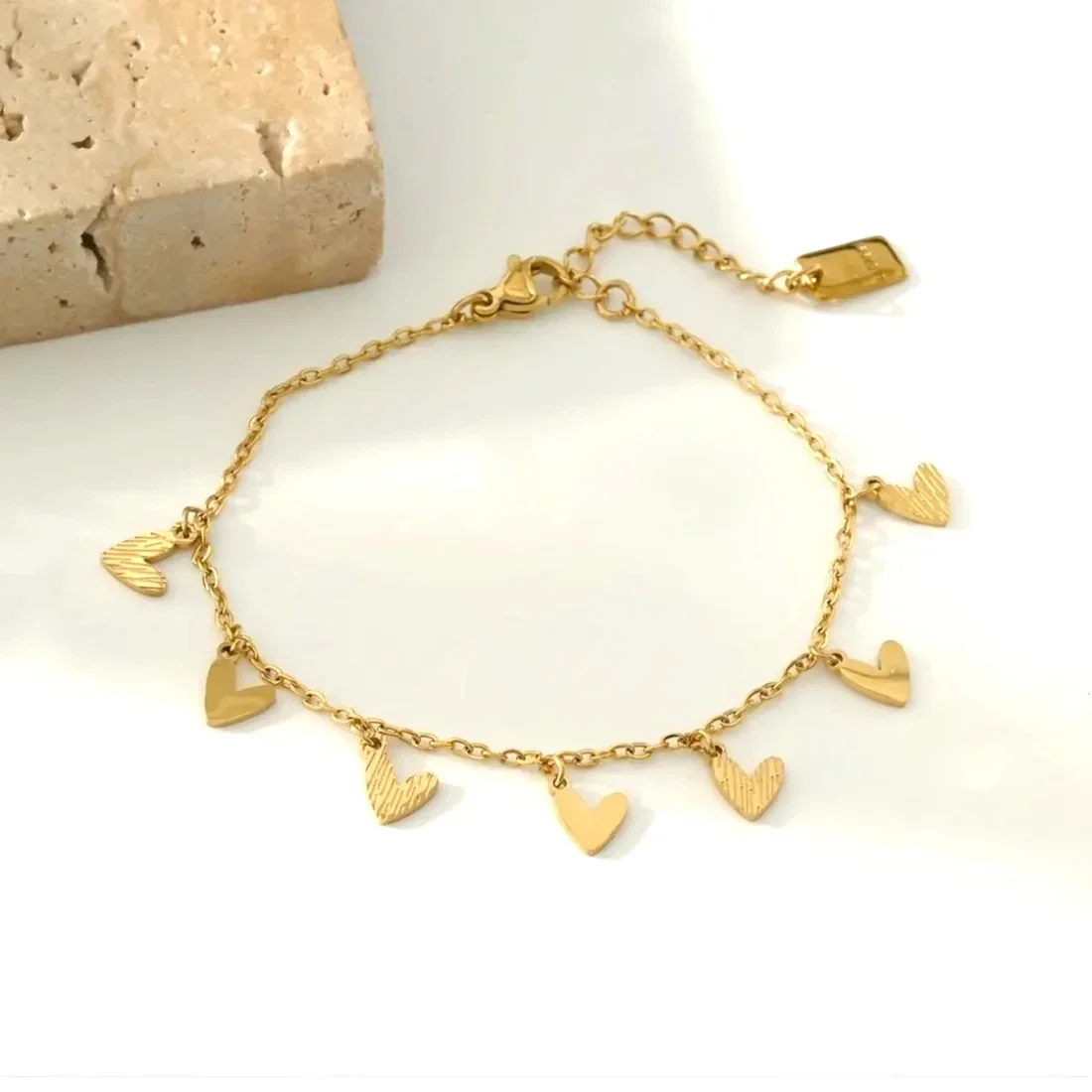 Love hearts bracelet