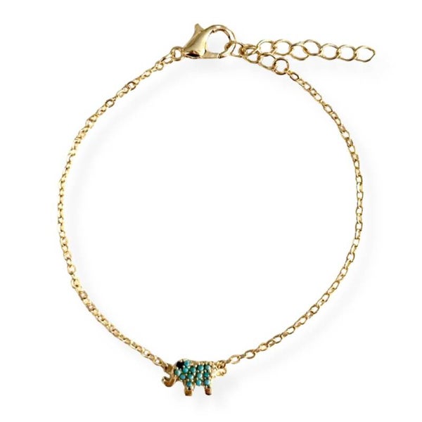 Olifant armband - stainless steel