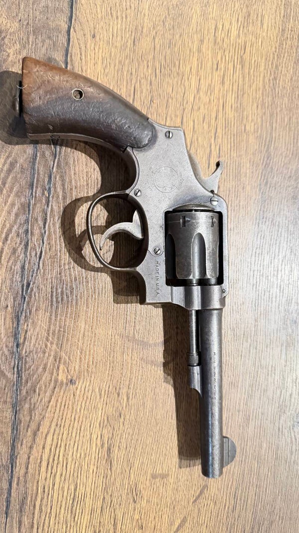 American Smith and Wesson 0.38 revolver