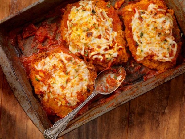 Zaterdag 9 augustus Chicken parmigiana