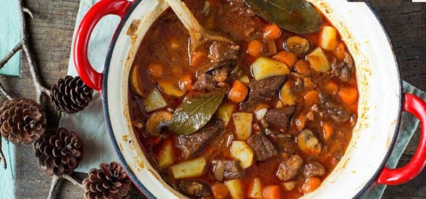 Zaterdag 31 oktober Boeuf Bourguinon met purree
