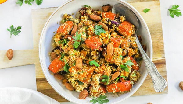 Zaterdag 17 oktober Couscous met geroosterde pompoen