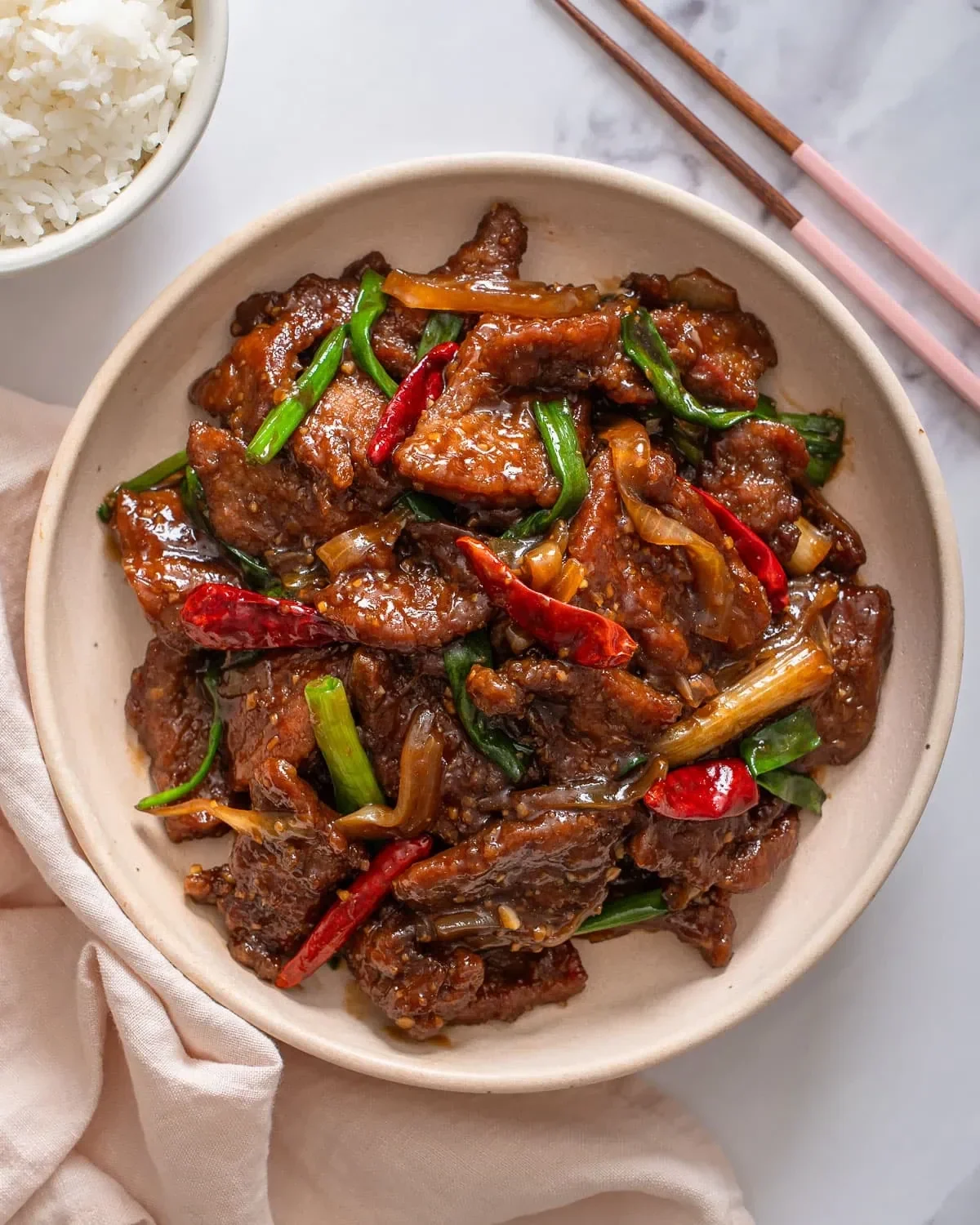 Zaterdag 16 mei Mongoolse bief met noodles