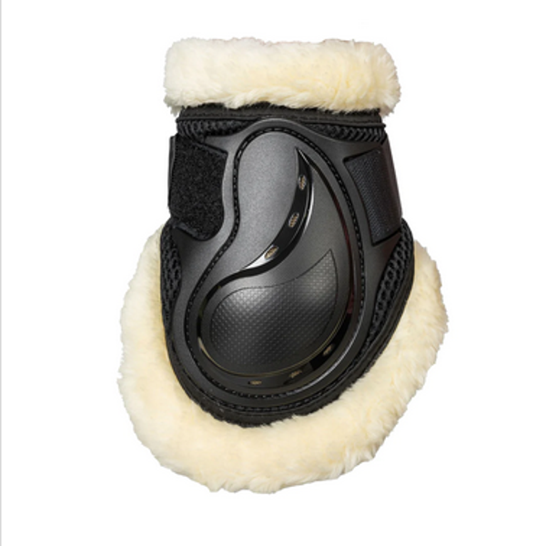 "Airflow" Light Mesh Fetlock Boots mit Kunstfell - Back on Track