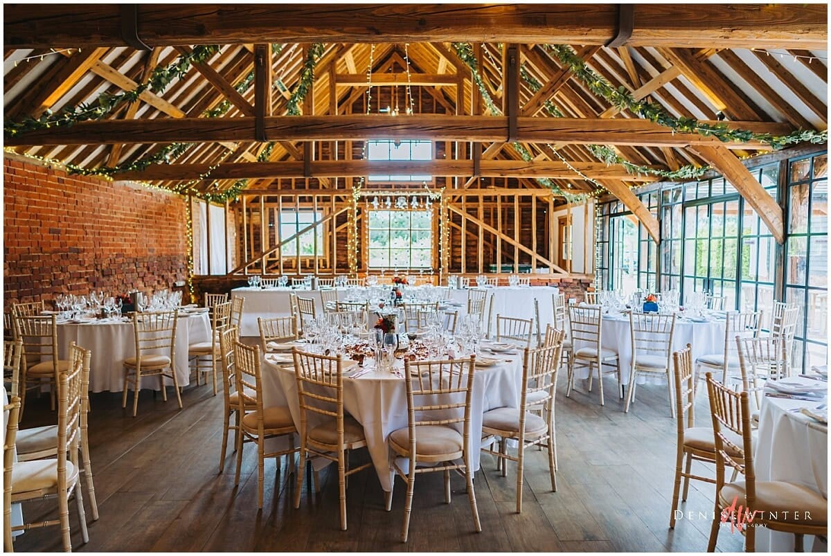 Jonny Bann venue tour of Stanlake Park main event barn in Berkshire