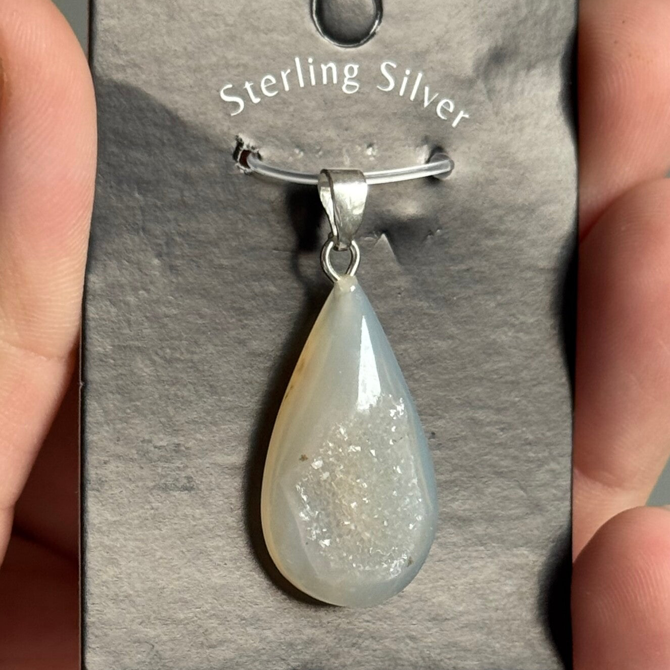 Druzy Agaat Hanger - 2