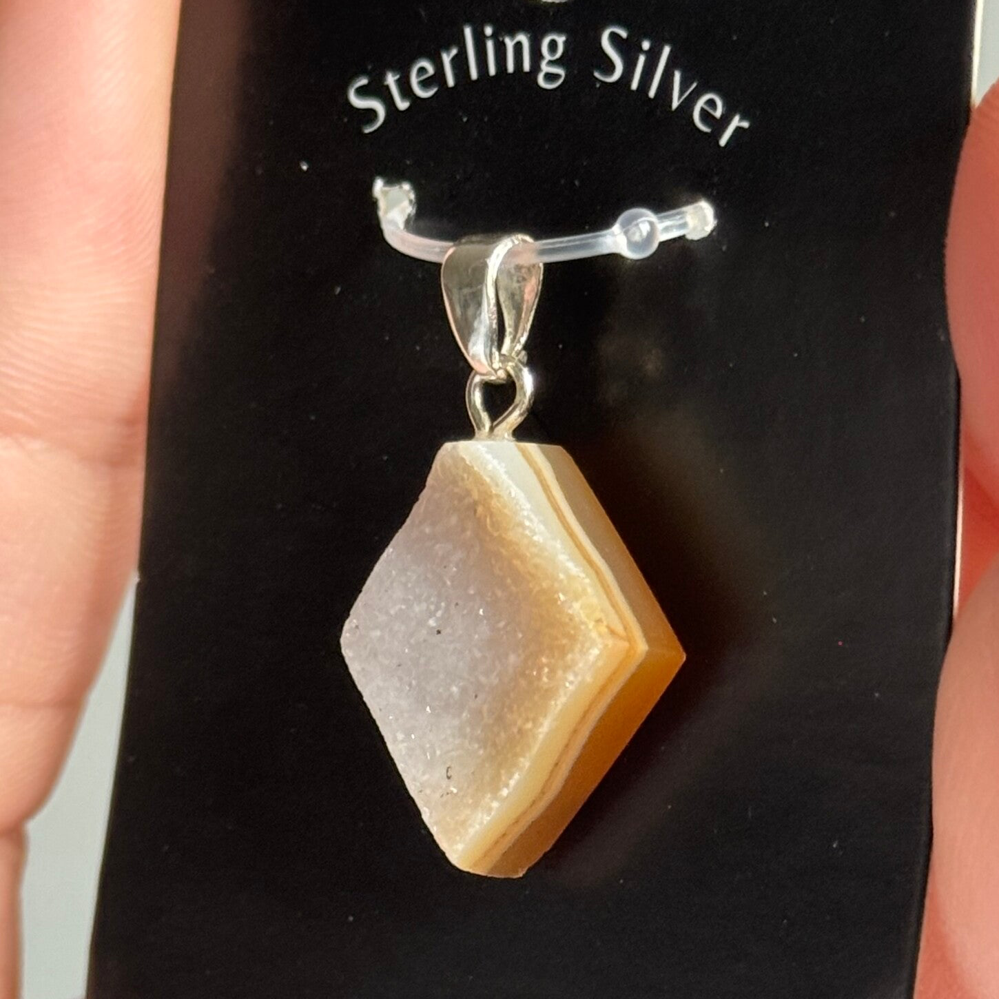 Druzy Agaat Hanger - 3