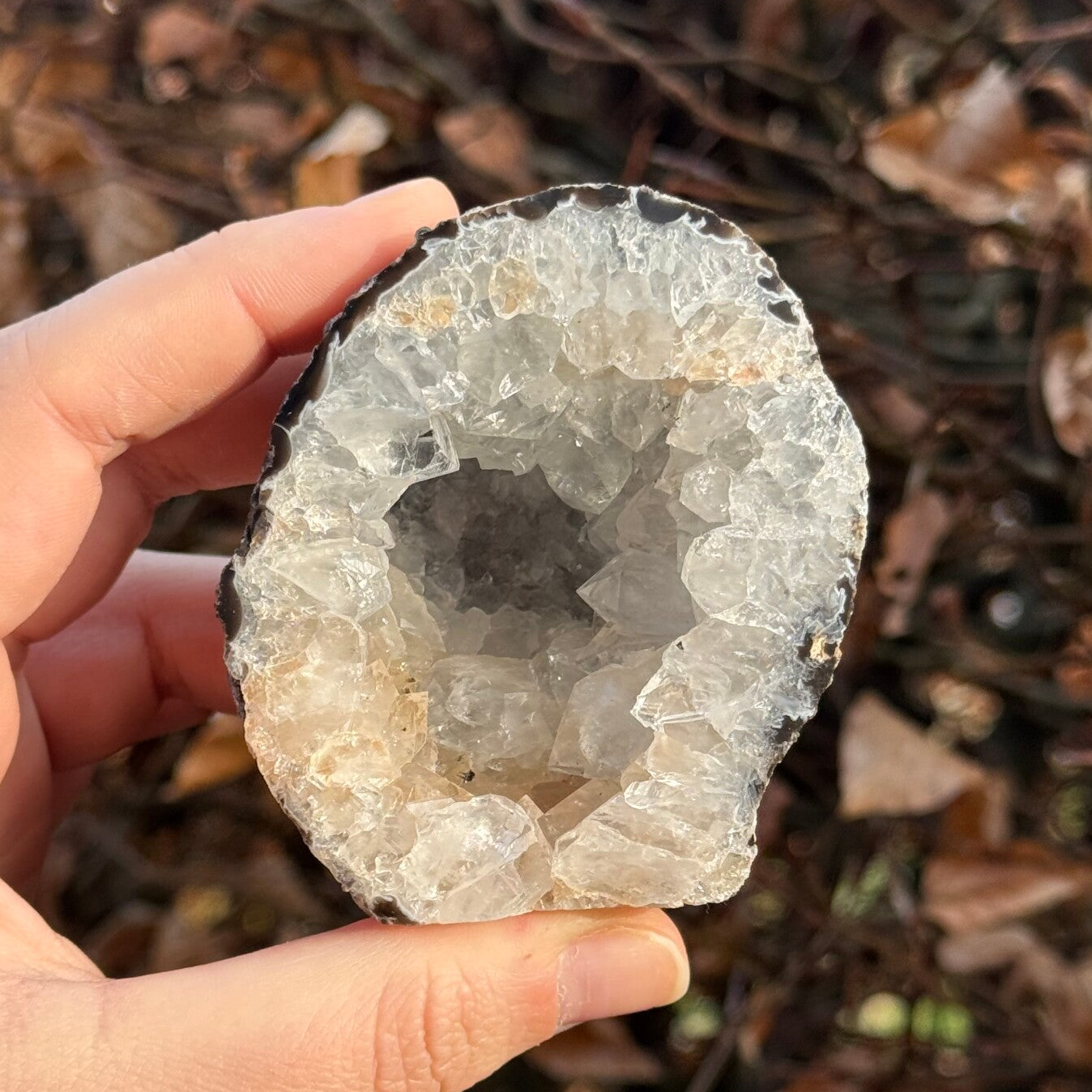 Agaat met Kwarts CutBase