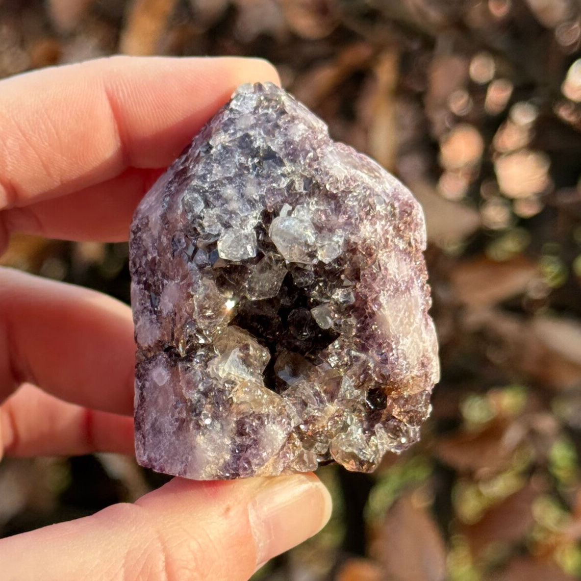 Roze Chalcedoon Punt