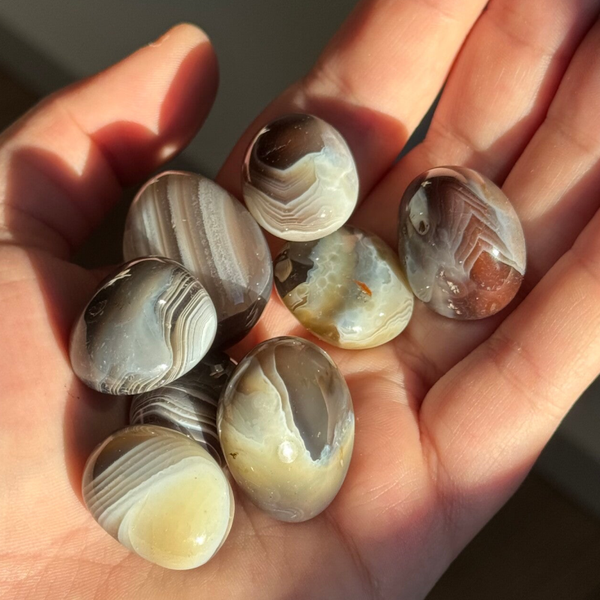 Botswana Agaat Trommelsteen