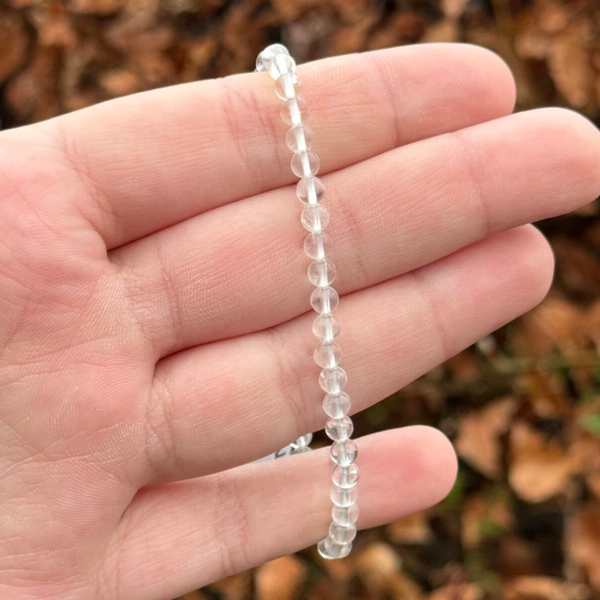 Bergkristal Armband - 4MM