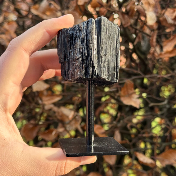 Zwarte Toermalijn op Pin