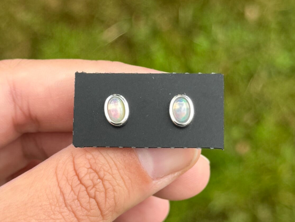 Welo Opaal Oorbellen - 925 Zilver