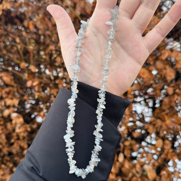 Labradoriet Splitketting - 45cm